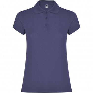Logo trade corporate gifts image of: Star short sleeve women's polo