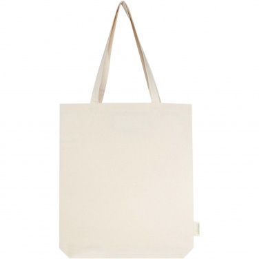Logo trade business gift photo of: Orissa 180 g/m² organic wide bottom tote bag 11L