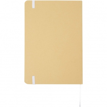 Logotrade promotional gift image of: Nelida A5 recycled cardboard hard cover notebook