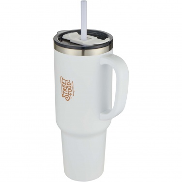 Logo trade promotional gift photo of: Sydney 1200 ml copper vacuum insulated tumbler with straw