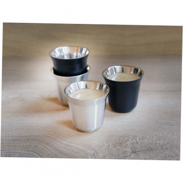 Logo trade promotional gift photo of: Duo 80 ml RCS certified stainless steel espresso cup set 