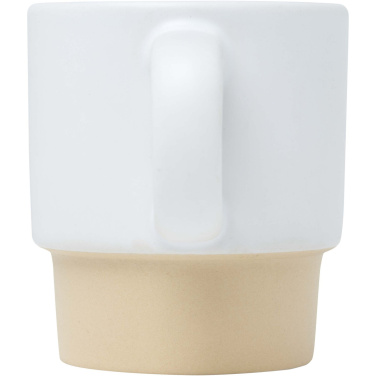 Logo trade promotional merchandise photo of: Olympia 130 ml stackable expresso cup with clay bottom