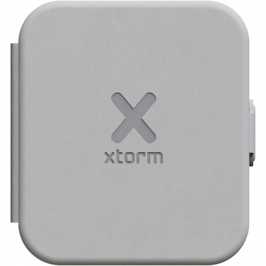 Logotrade promotional gift picture of: Xtorm XWF21 15W foldable 2-in-1 wireless travel charger