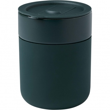 Logotrade promotional gift picture of: Java 330 ml ceramic tumbler with silicone wrap and plastic lid