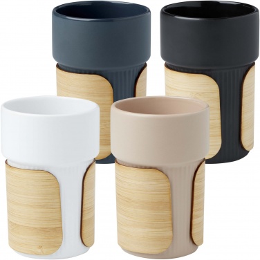 Logotrade promotional merchandise picture of: Tumbler Fika 340 ml with bamboo sleeve