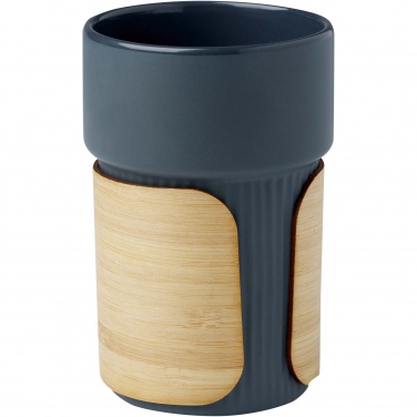 Logo trade promotional products picture of: Tumbler Fika 340 ml with bamboo sleeve