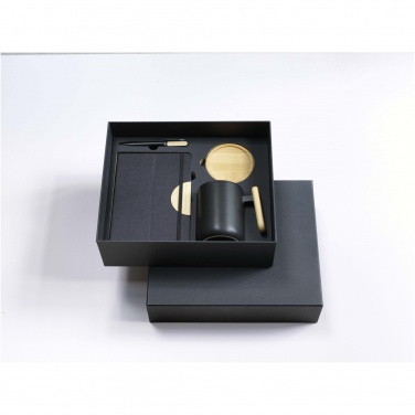 Logotrade promotional merchandise picture of: Laura A5 hard cover notebook and ballpoint pen gift set