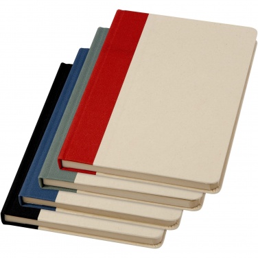 Logo trade promotional item photo of: Liliana A5 sugar cane plastic hard cover notebook