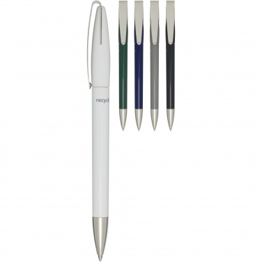 Logo trade promotional merchandise photo of: Ana recycled plastic ballpoint pen