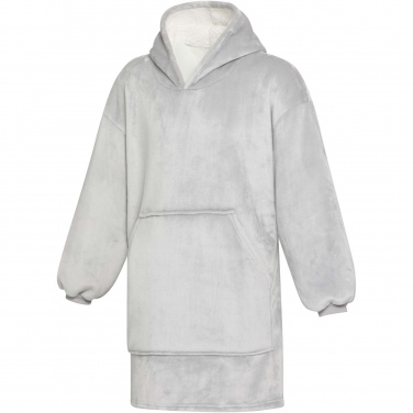 Logo trade promotional gifts picture of: Denali GRS hoodie blanket