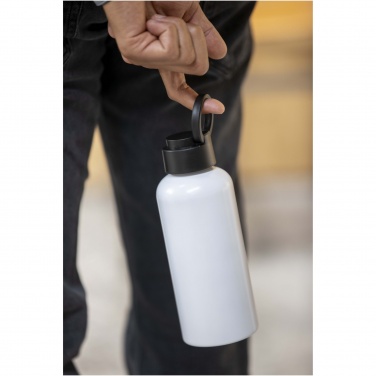 Logo trade promotional products picture of: Trinity 600 ml RCS certified recycled aluminium water bottle with RPET lid