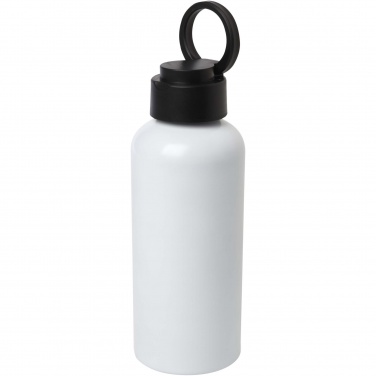 Logo trade corporate gifts image of: Trinity 600 ml RCS certified recycled aluminium water bottle with RPET lid