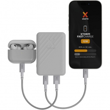 Logotrade promotional product image of: Xtorm XG205 Go2 12W 5.000 mAh fast charge power bank 