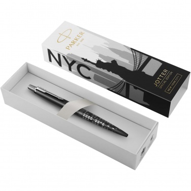 Logotrade promotional item image of: Parker Jotter SE Global Icons colour trim ballpoint pen