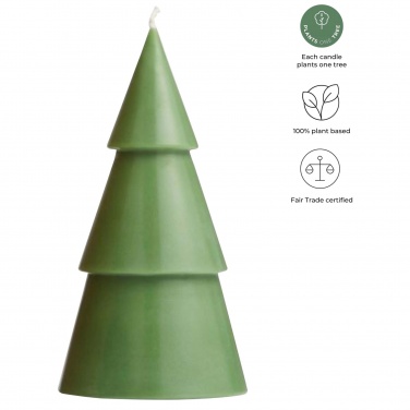 Logo trade advertising products image of: Originalhome Xmas tree candle - L
