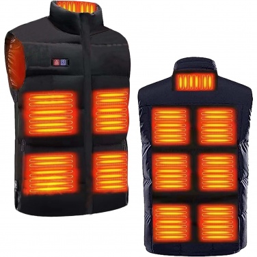 Logo trade promotional product photo of: SCX.design G01 heated bodywarmer with power bank