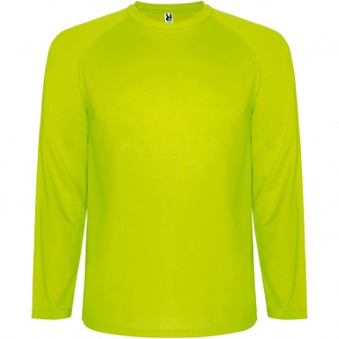 Logo trade advertising product photo of: Montecarlo long sleeve kids sports t-shirt