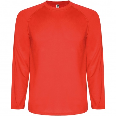 Logo trade corporate gifts picture of: Montecarlo long sleeve kids sports t-shirt