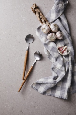 Logo trade business gifts image of: VINGA Retro serving cutlery