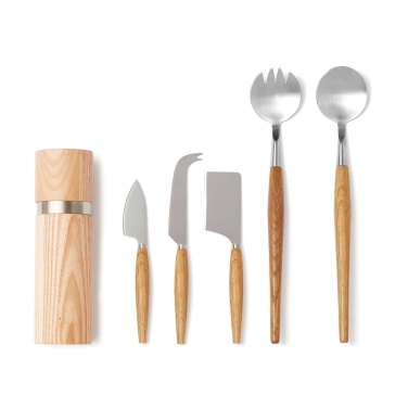 Logo trade promotional gifts picture of: VINGA Retro serving cutlery