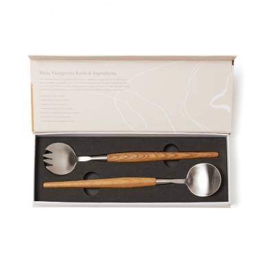 Logo trade promotional merchandise picture of: VINGA Retro serving cutlery