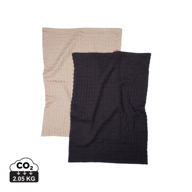 Logo trade promotional giveaway photo of: VINGA Cromer waffle kitchen towel, 2 pcs