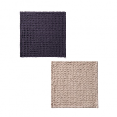 Logotrade promotional gift picture of: VINGA Cromer waffle dish cloth, 2 pcs