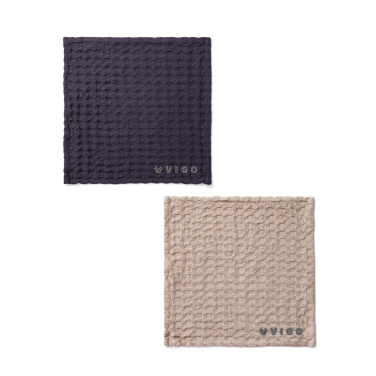 Logo trade promotional product photo of: VINGA Cromer waffle dish cloth, 2 pcs