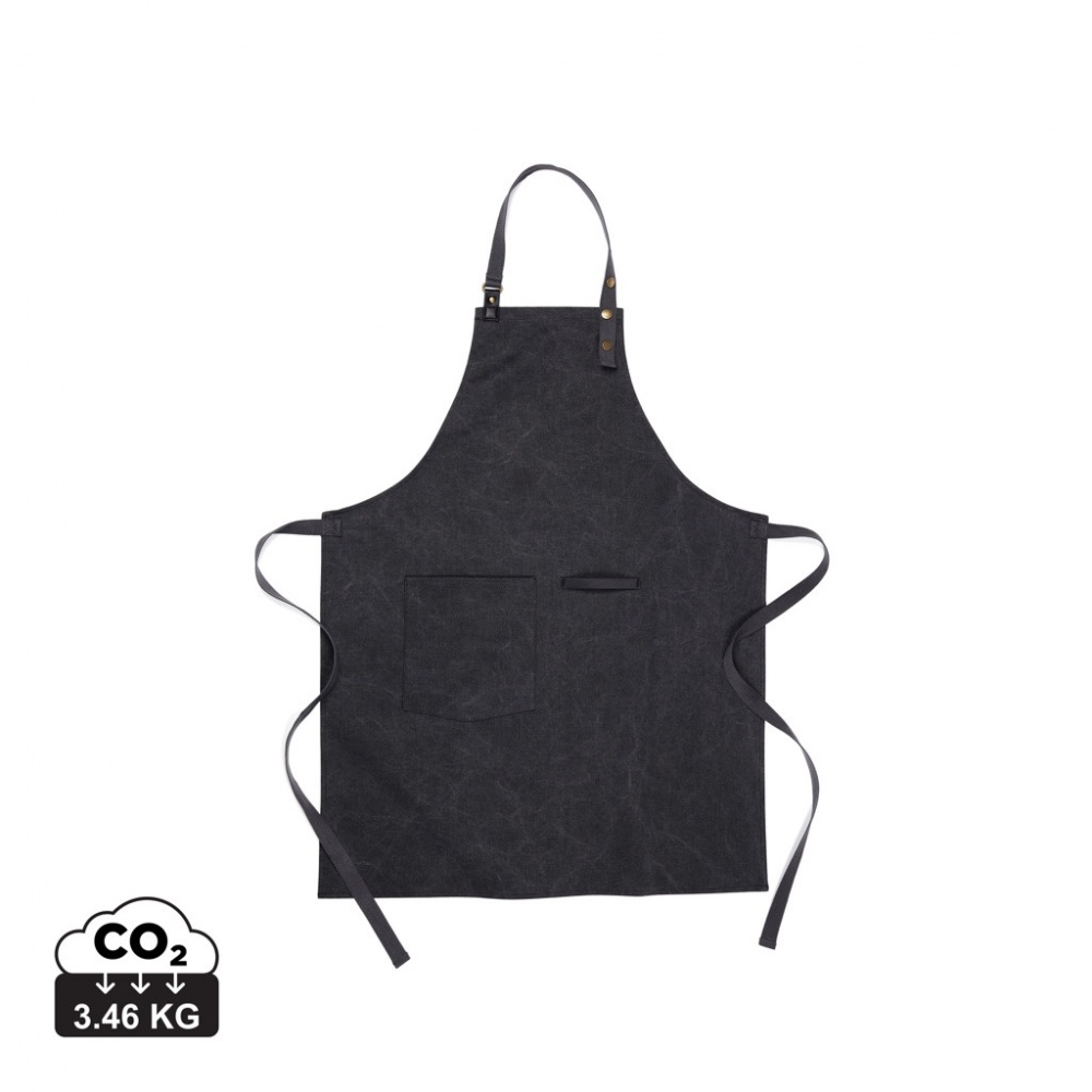 Logo trade promotional giveaways picture of: VINGA Tome GRS recycled canvas Apron