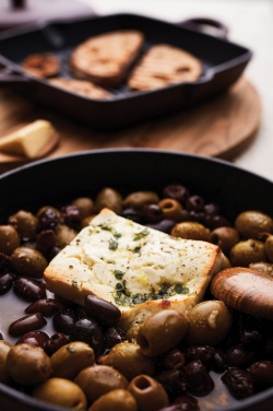 Logo trade promotional giveaways picture of: VINGA Monte enameled cast iron sauté pan