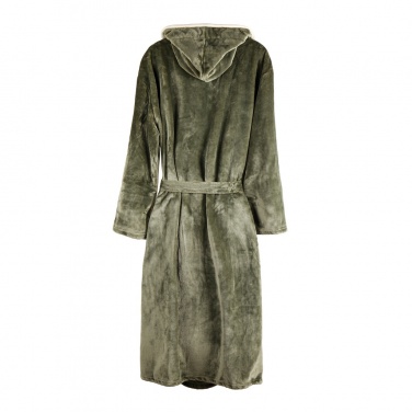 Logo trade promotional product photo of: VINGA Louis luxury plush RPET robe size L-XL