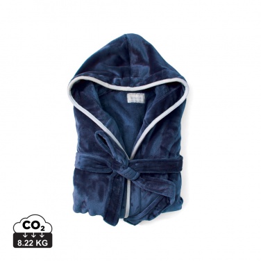 Logotrade promotional product image of: VINGA Louis luxury plush RPET robe size L-XL