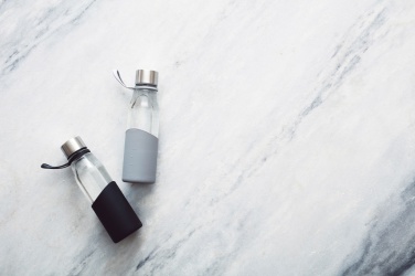 Logo trade promotional gift photo of: VINGA Lean Glass Water Bottle