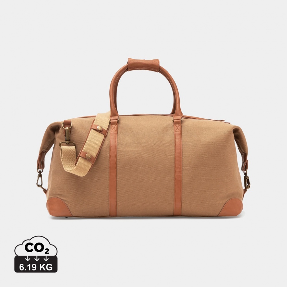 Logo trade promotional product photo of: VINGA Sloane RCS RPET weekender bag