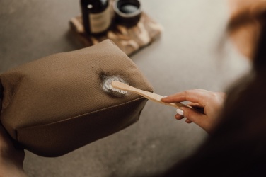 Logotrade promotional product picture of: VINGA Sloane toiletry bag RCS recycled polyester