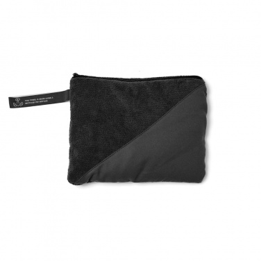Logo trade corporate gifts image of: VINGA GRS RPET active dry towel 40 x 80cm
