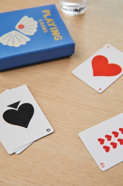 Logotrade promotional item image of: VINGA Playing cards coffee table edt.