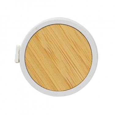 Logo trade promotional merchandise picture of: RCS recycled plastic & bamboo tailor tape