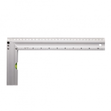 Logotrade promotional giveaway picture of: Ruler with level