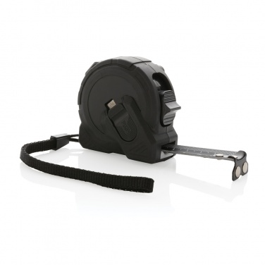 Logotrade promotional merchandise picture of: Gear X 5M measuring Tape with slow/fast retract function