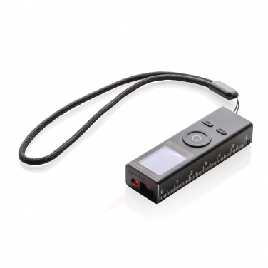 Logo trade corporate gifts image of: Gear X RCS recycled aluminum 30 metre laser measure