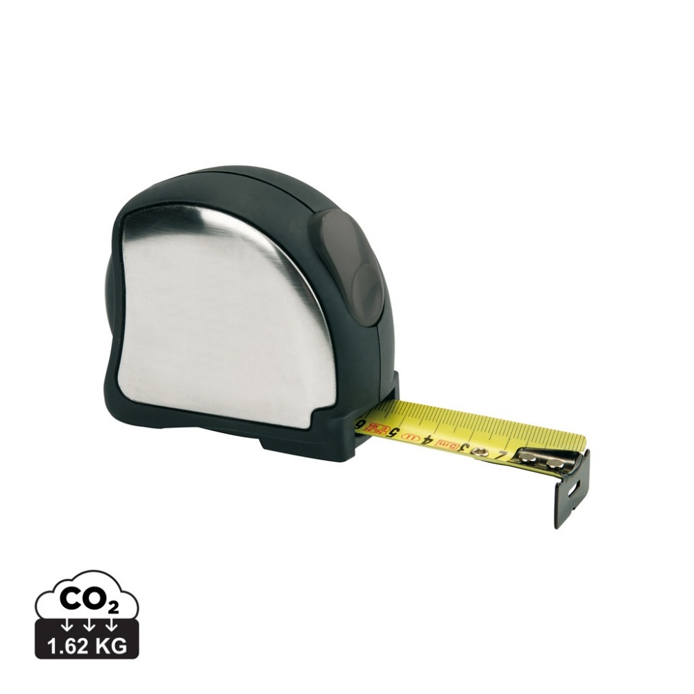 Logo trade promotional gift photo of: Stainless steel tape - 5m/25mm