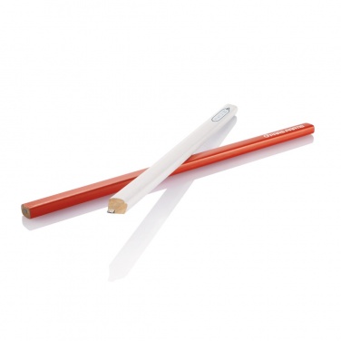 Logotrade promotional giveaway image of: 25cm wooden carpenter pencil