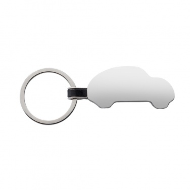 Logotrade promotional gift picture of: RCS recycled zinc alloy car keyring