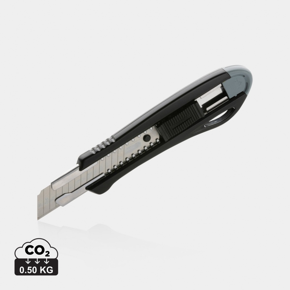 Logo trade business gifts image of: Refillable RCS recycled plastic professional knife