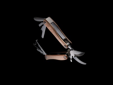 Logo trade promotional gifts image of: Wooden garden multi-tool