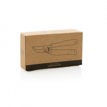 Logo trade advertising product photo of: Wooden garden multi-tool