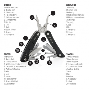 Logo trade promotional merchandise image of: Solid multitool