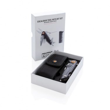 Logo trade promotional giveaways picture of: Excalibur tool with bit set