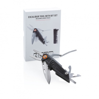 Logotrade promotional gift picture of: Excalibur tool with bit set